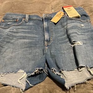 Levi’s high rise shorts